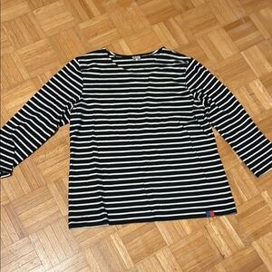 Kule Striped Long Sleeve Top